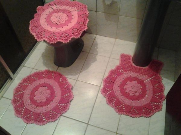 redondo com flores