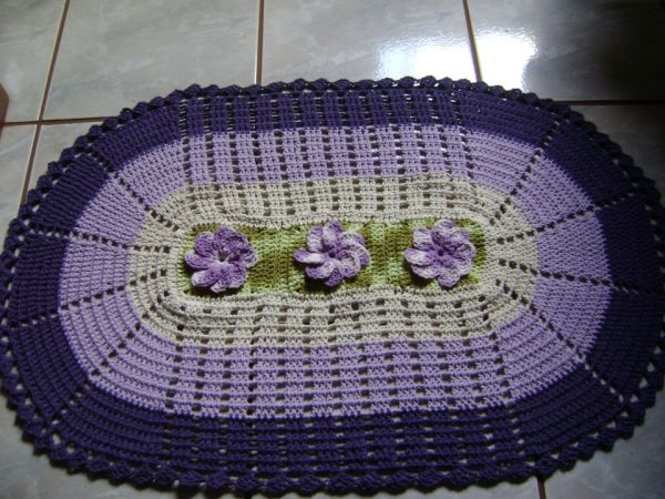 oval com flores